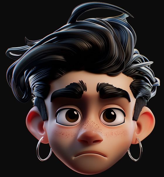 Preview do portfólio imersivo Jack 3D Creator